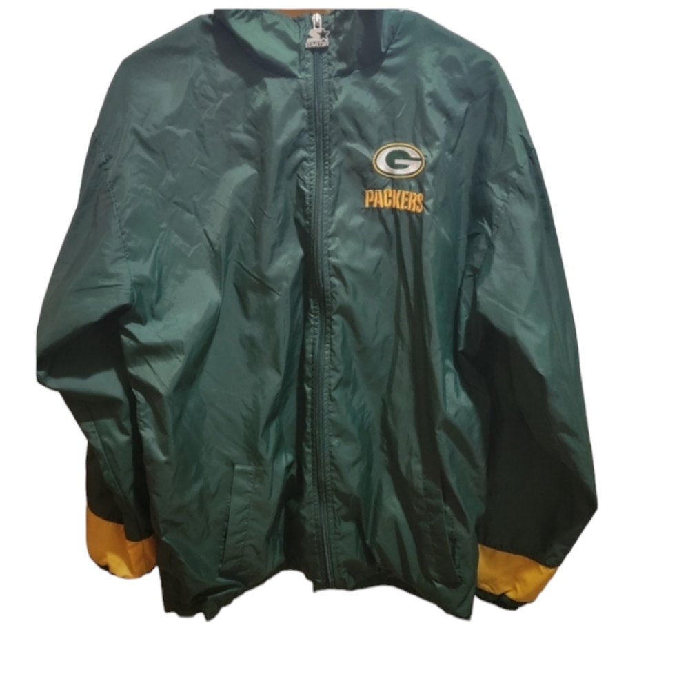 Starter vintage Green Bay Packers jacket mens size XL